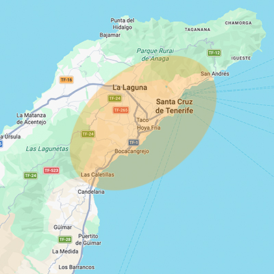 MDT RADIO TENERIFE (Cobertura)